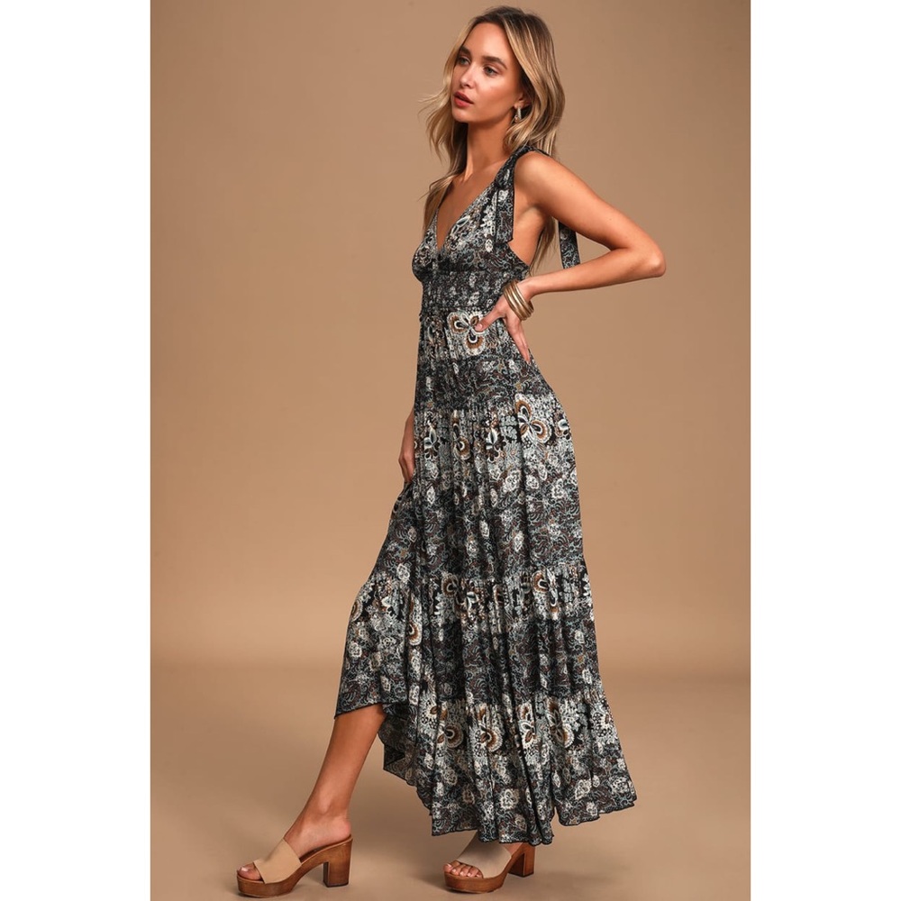 Free People Let’s Smock About It Maxi Dress